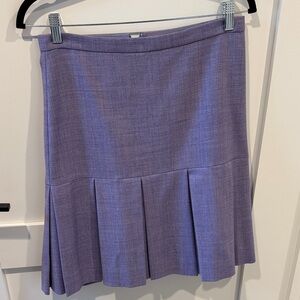 J. Crew Lavender A-Line Skirt